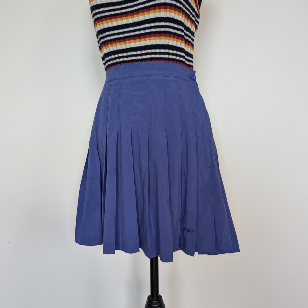 Breezy Indigo/Periwinkle Prince Practice Gear Pleated Skirt Size 12